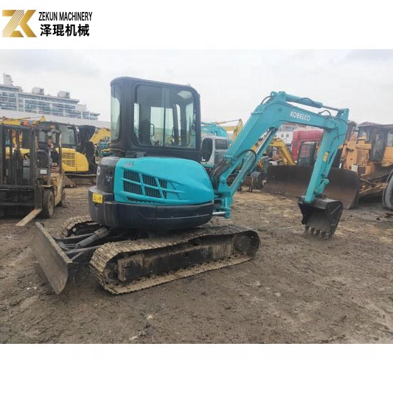 2018 Подержанный 5,5 тонновый экскаватор Kobelco SK55SR