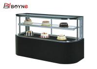 La tienda D de la panadería forma el refrigerador de enfriamiento de la exhibición de la torta de la fan