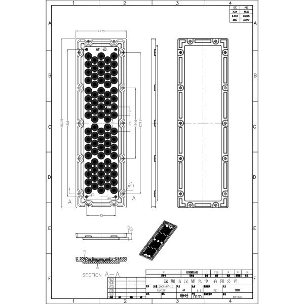 ПК материал светодиодные линзы Улица / Потоп Свет водостойкий для наружных