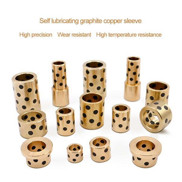 Sintered Excavator HRC 60 Graphite Bronze Bushings