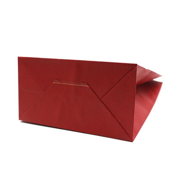 Sacos de compras de papel coloridos do ODM com Logo Compostable Eco Friendly