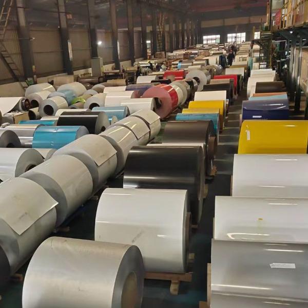 3003 Alloy Green Prepainted Aluminum Coil PVDF Coating For Home Appliance