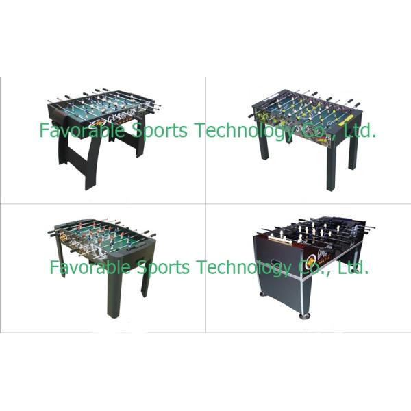 Eco - Friendly 5 Feet Football Game Table Wood Table Soccer For Club / Family