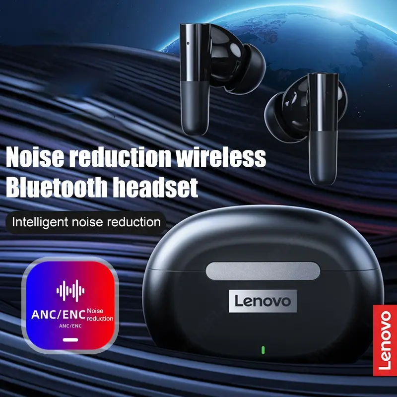 Lenovo LP3 TWS Wireless Earbuds Waterproof IPX-4 16Ω for Sports and Music