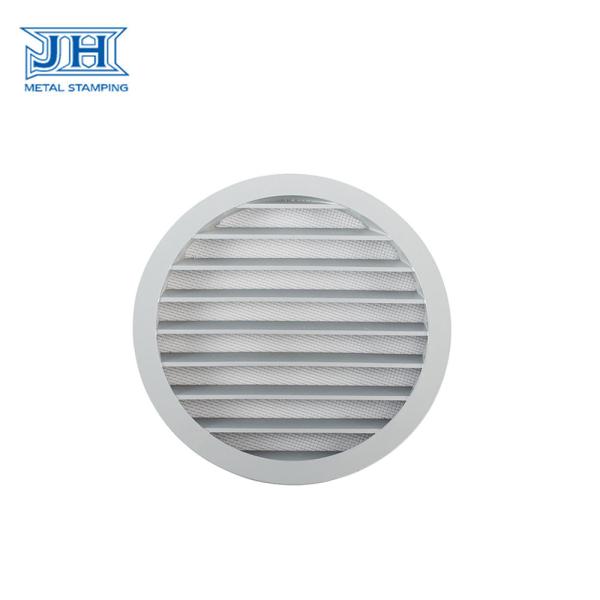 Aluminum External Louver Insect / Bird Mesh For Air Supply And Exhaust