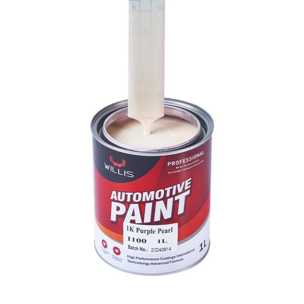 Automotive Weather Resistant 1K Purple Pearl Car Paint with Clear Coat and Hardener