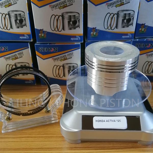 ACTIVA 125 Replacing India Piston Rings PR DIA 52.4x0.8x0.8x1.5mm Silver