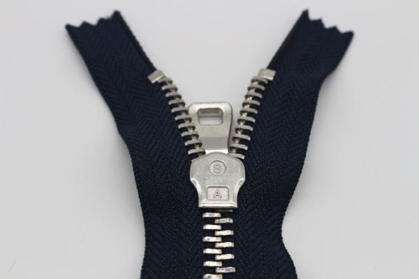 Normal Teeth Brass / Aluminum Purse Zippers 8# 25cm High End Design Close End