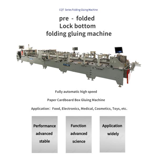 380V Voltage Textiles Folder Gluing Machine for Professional Presentation Folders