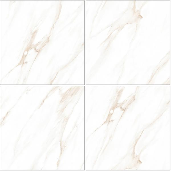 Wear-resistant 1mx1m Polished Glazed Porcelain Tiles for Project and Kitchen