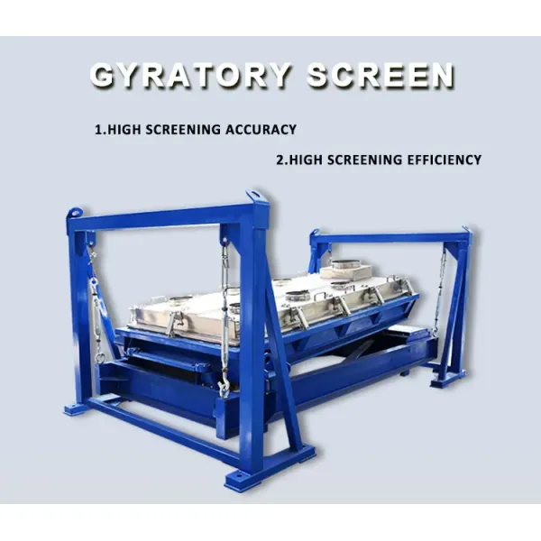 Sugar Gyratory Vibrating Screen Carbon Steel Gyratory Screen