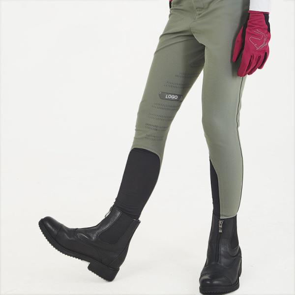 El montar a caballo anti de Pilling pone los calzones a las polainas que montan de los niños de los niños de Seat de la rodilla