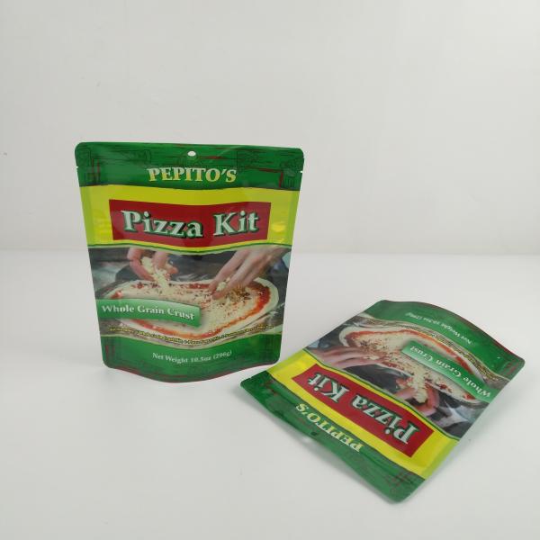 Сумка еды пакуя изготовленную на заказ фольгу кофе сумок доказательства запаха логотипа стоит вверх напечатанная стойка мешка вверх по сумкам пакуя пиццу