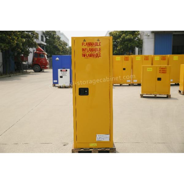 Armário de armazenamento inflamável de aço galvanizado da segurança industrial que aterra o líquido inflamável do conector