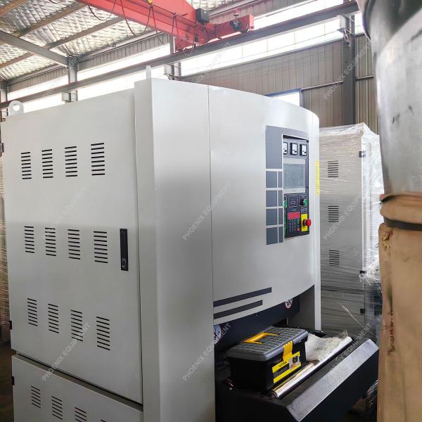 R-RP1300 Aluminium Metal Stainless Sheet Heavy Duty Wide Belt Sanding Polishing Machine