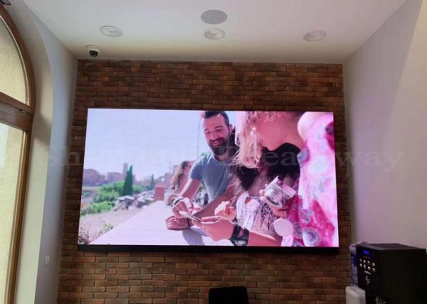 1.875mm Pixel Pitch Indoor Rental Led Display , Led Stage Curtain Screen Customized