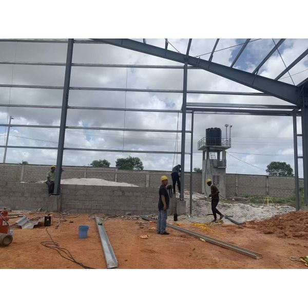 Large Span Steel Structures Steel Industrial Buildings Pre Engineered Steel Structure