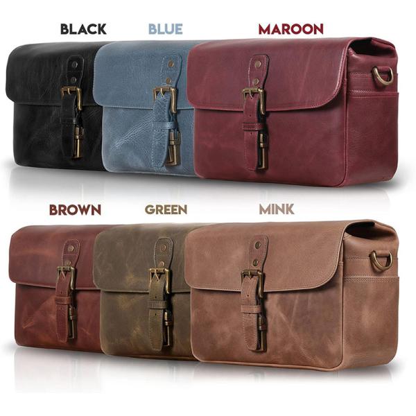 Genuine Leather High Quality Sling Bag Small Unisex Design Custom Size Lovely Stylish for Daily Use Camera Messenger Bag