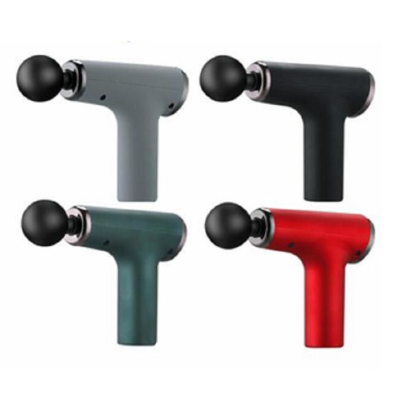 Rechargeable Percussion Muscle Massager Gun with 5 Heads and 6 Speed Settings Powered by 1200mAh Battery