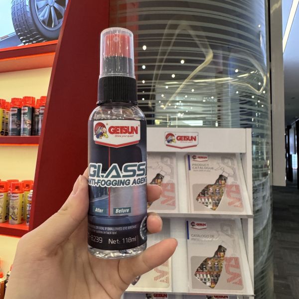 GETSUN Window & Windshield Anti-Fog Spray Glass Cleaner