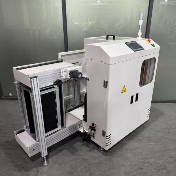 SMT Single-Rail Suction Conveyor with Bidirectional Adjustable Conveying Dual-Mode Feeding and PLC Intelligent Control