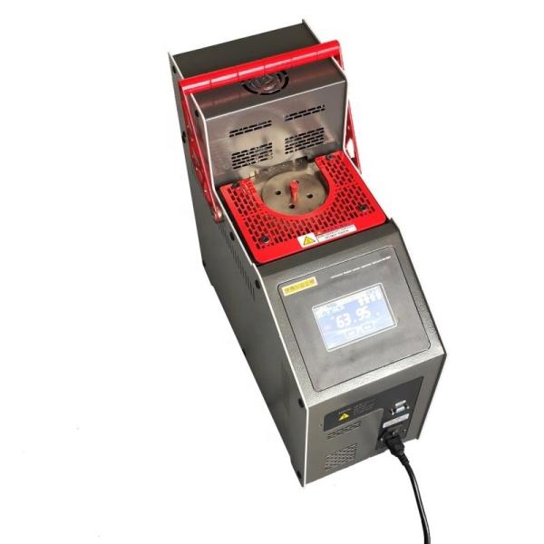 Baño de sal termostático portátil PID de autocontrol 180-560C 30kg Resolución de pantalla 0.01C