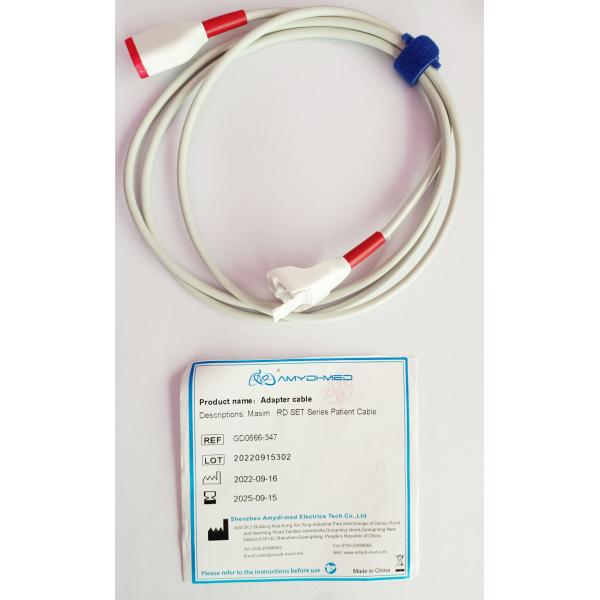 1.5 Meters SpO2 Adapter Extension Cable Replacement Radical  Rainbow
