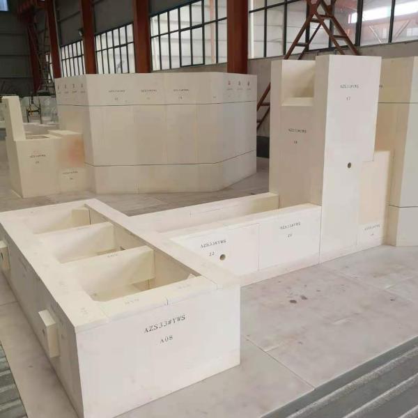 MgO Content % 0.005% Electrofusion S3 S4 S5 Refractory Blocks for Ceramic Frit Kiln