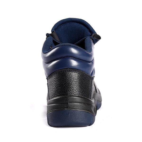 Zapatos de pie de acero con grabado de cuero de vaca Unisexo Tipo de pie de sexo Zapatos de exterior Zapatos de seguridad