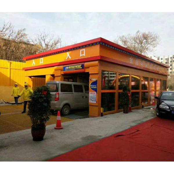 - Style de design chic Roi de la machine à laver à 9 pinces automatique express tunnel en Europe