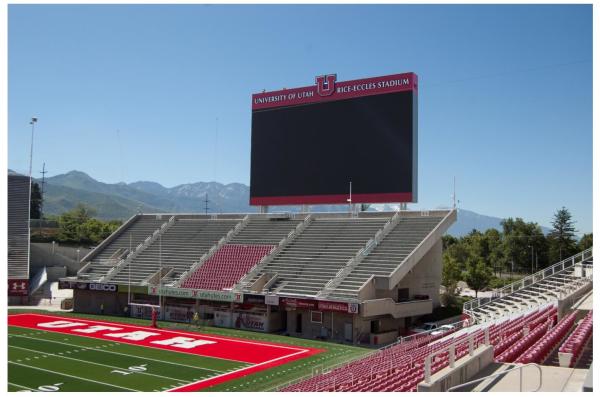 High Brightness 7000nits P6mm LED Stadium Advertising Boards 960*960mm Cabinet