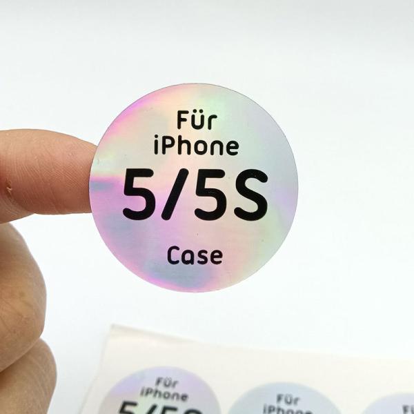 OEM Custom Die Cut Holographic Stickers Self Adhesive Waterproof Decorative Stickers