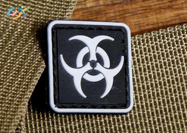 TAD Velcro Badge Outdoor Armband Soft Rubber PVC Patch For Shirts