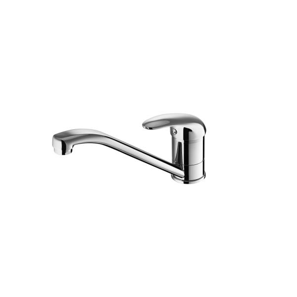 Кран смесителя Chrome раковины Kitchenroom дополнительного твердого дизайна однорычажный