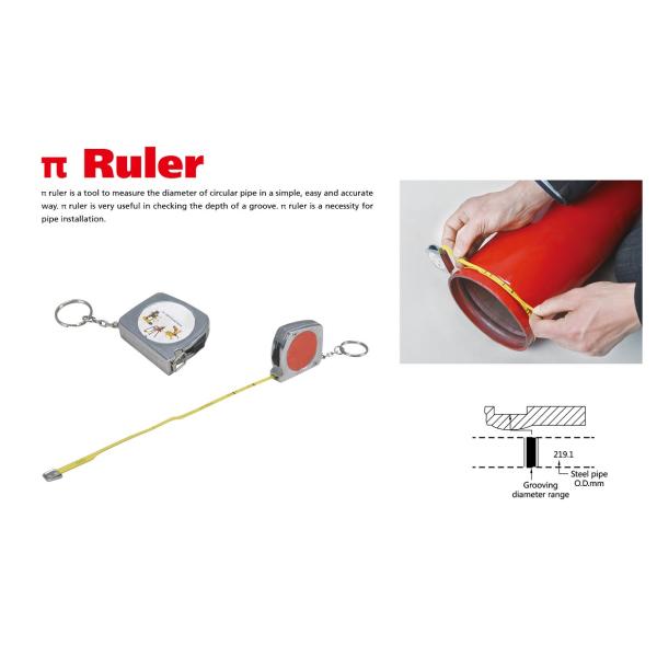 Go No Go Pipe Threader Measurement Useful Pipe Ruler diameter tape or diameter measuring tape