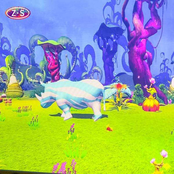 3800LM Interactive Painting Wall Multiplayer AR Interactive Games Projection