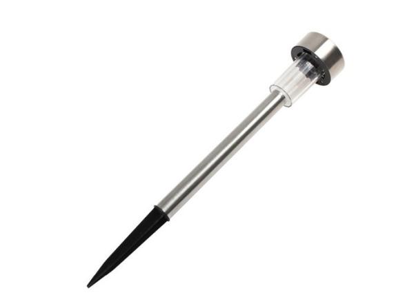 Stainless Steel Led Solar Lawn Lamp , Outdoor IP65 Garden Path Light White Light