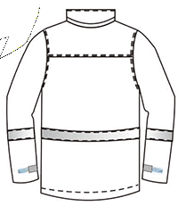 OEM Flame Retardant Workwear 350gsm Flame Proof Jacket