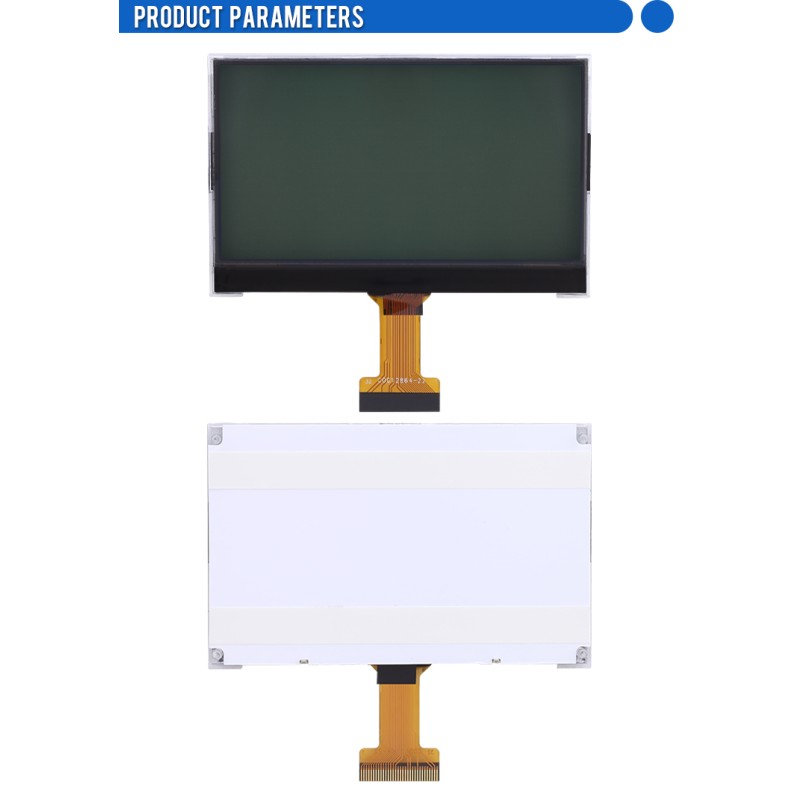 COG12864-22 Gray Film Stn Material \ 32 PIN I2C \ SPI Module ST7567 COG Matrix Screen
