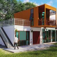Maison moderne à deux étages modulaire préfabriquée