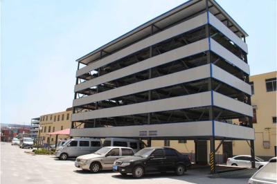 O estacionamento comercial da corda de fio levanta o sistema Multilayer do estacionamento do botão manual