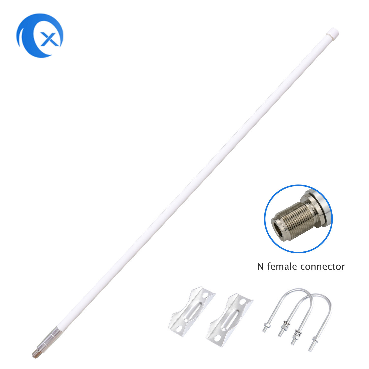 915 антенна LoRaWAN стеклоткани MHz 8dBi с разъем-розеткой n