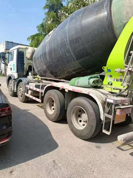 Zoomlion HOWO Used Concrete Mixer Truck Second Hand 6.87L Engine Displacement