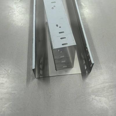 Easy To Modify And Adapt Stainless Steel Electrical Cable Tray Types / Raceway Cable Tray
