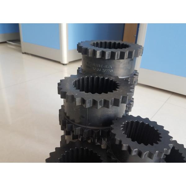 Черный цвет 3Дж - соединение полиуретана шестерни 11Дж резиновое для компрессора воздуха