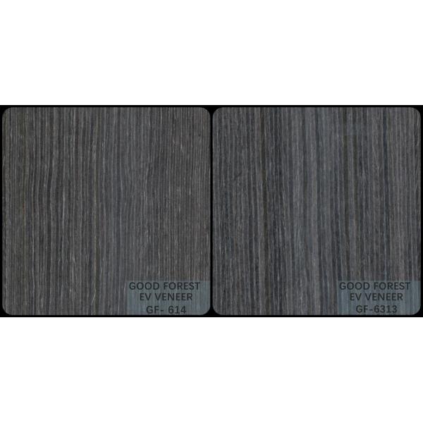 Hotel Engineered Wood Veneer Apricot Black Wood Veneer Sheet