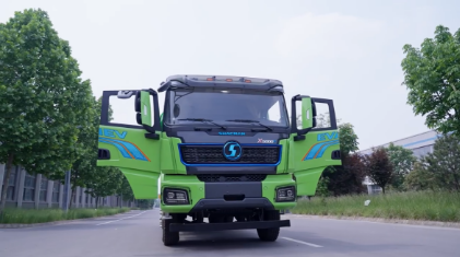 Safety Shacman X5000e 6x4 Electric Mining Dump Truck 580kW Motor 400kWh