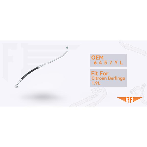6457.YL Tuyau de climatisation Citroën Berlingo 1.9L Conduite de climatisation de voiture