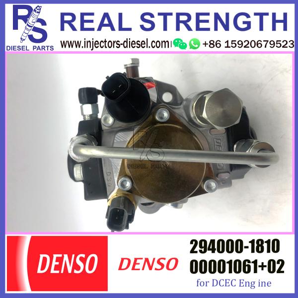 Насос 294000-1810 системы подачи топлива Denso HP3 для тележки SC4H/7H S00001061+02 00001061+02 SDEC