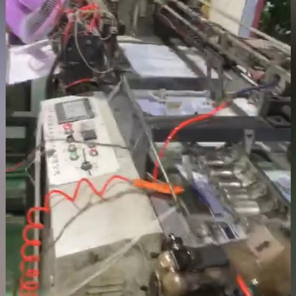 PP Woven Bag Cutting And Sewing Machine With Hot And Cold Cutting